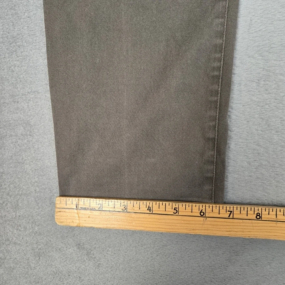 VINCE Essential Five-pocket Twill Pants Mens 30x32 Brown‎ Slim Style MS121-2248